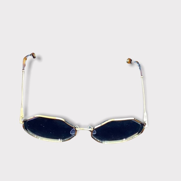 CHLOE  Oversized octagonal wire  poppy petite sunglasses main image 5